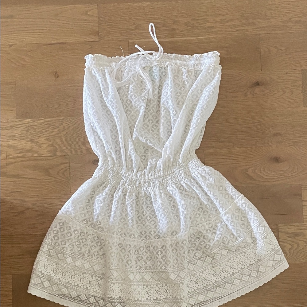 Melissa Odabash White Swim Coverup